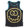 Littlehorn S14 Crazy Face Tank Dark Grey